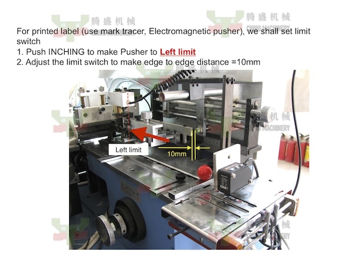 garment label cutting and folding machine operation guide 40