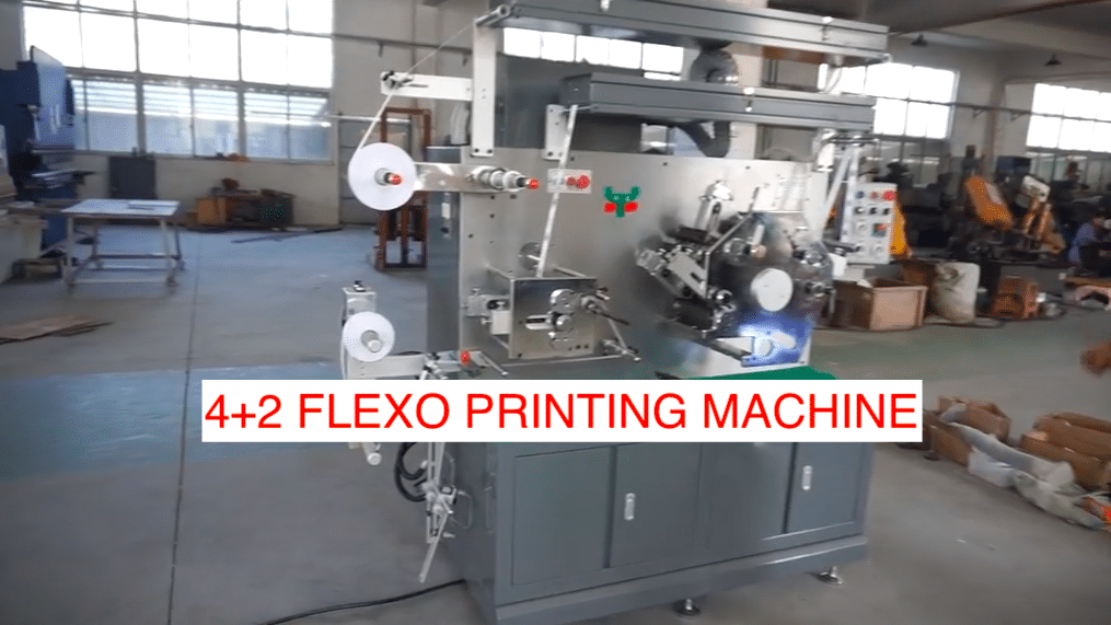 YS-RB42 6 color flexo graphic label printing machine