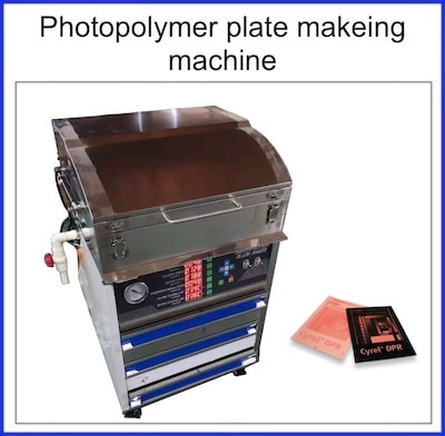 flexo photopolymer plate making machine