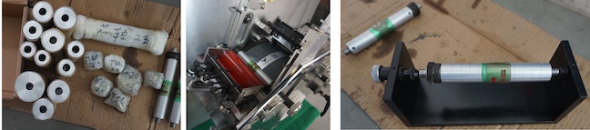 high speed garment label printing machine print cylinders